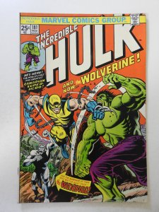 The Incredible Hulk #181 (1974) FR/GD Condition MVS missing