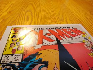 The Uncanny X-Men #211 Direct Edition (1986)