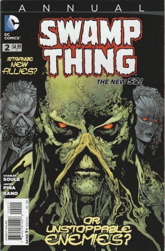 Swamp Thing Annual # 2 Cover A VF/NM DC 2013 New 52 N52 [R4]