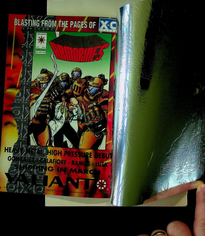 Shadowman #0 - Wrap Around Chromium Cover (Apr 1994; Valiant) - Near Mint