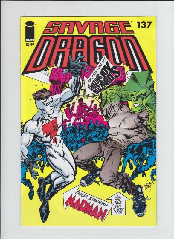 Savage Dragon, The #137 VF/NM; Image | Erik Larsen/Barack Obama endorsement 