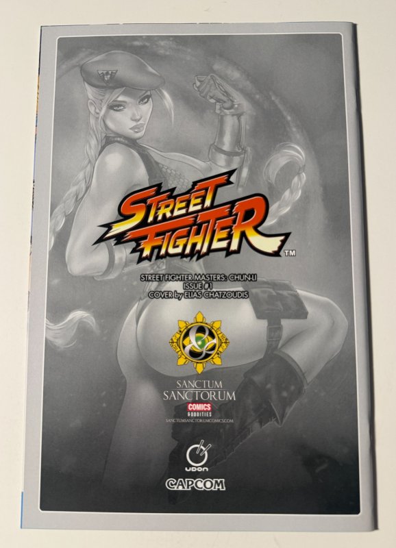 Street Fighter Masters: Chun-Li #1 (2022) Chatzoudis Cammy Virgin Variant
