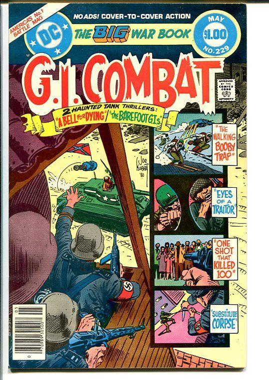 G.I. COMBAT #229-DC WAR-WWII ACTION VF