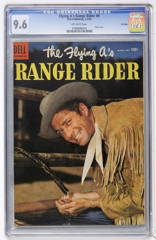 Flying A's Range Rider #9 (1955) CGC 9.6 NM+