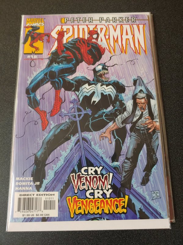 ​SPIDER-MAN #10 VENOM ISSUE ROMITA JR NM