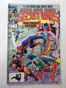 Marvel Super Heroes Secret Wars #3 (1984) VG/FN Condition!