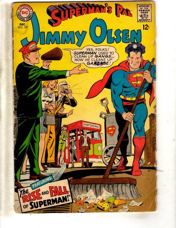 Superman's Pal Jimmy Olsen # 107 VG DC Silver Age Comic Book Batman J321