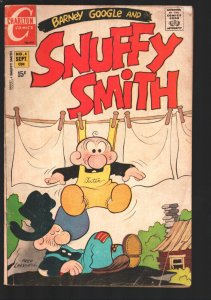 Barney Google and Snuffy Smith #4 1970- Charlton-Fred Laswell art-Puzzle page...