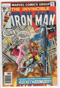 IRON MAN #99 - 6.5 - OW-W - Versus Mandarin