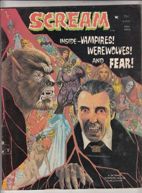 Scream Magazine #3 (Dec-73) VG/FN+ Mid-Grade 