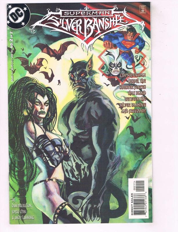 Superman Silver Banshee Complete DC Comics Ltd. Ser. # 1 2 VF-NM 1st Print J75