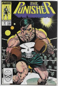 Punisher (vol. 2, 1987) # 21 VG Baron/Larsen, boxing story
