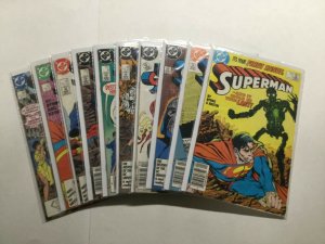 Superman 1-17 20-22 24 27 Lot Run Set Fine/Very Fine Fn/Vf 7.0 Dc Comics