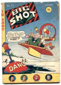 Big Shot Comics #73 1947- Hitler appearance- Charlie Chan G-