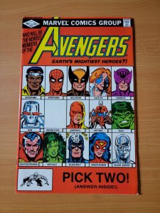 The Avengers #221 Direct Market Edition ~ VF - NEAR MINT NM ~ 1982 Marvel Comics