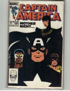 Captain America #290 (1984) Captain America [Key Issue]