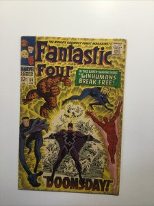 Fantastic Four 59 Fine- Fn- 5.5 Light Water Damage Marvel