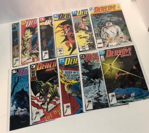 Batman Detective Comics(1987)# 579-590 F/VF set ~ Dc Comics | Mike W Barr