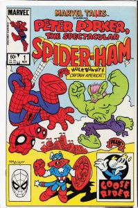 Marvel Tails Starring Peter Porker The Spectacular Spider-Ham (1983) Spider-H...