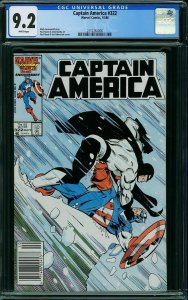 Captain America #322 (1986) CGC 9.2 NM-