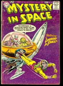 MYSTERY IN SPACE #40-WILD SCI-FI TALES-DC VG 