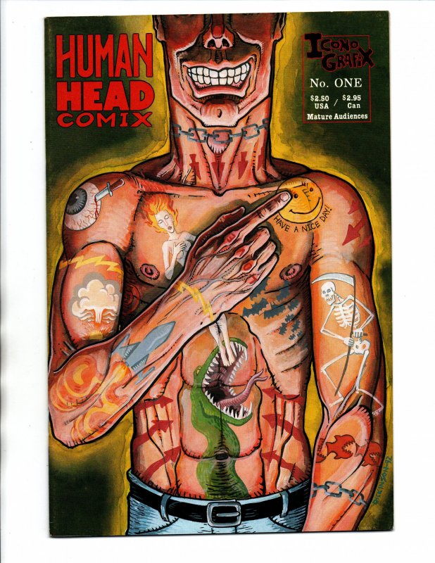 Human Head Comix #1 - Underground - Icono Comix - (-NM)