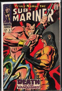 Sub-Mariner #6 (1968) Namor the Sub-Mariner