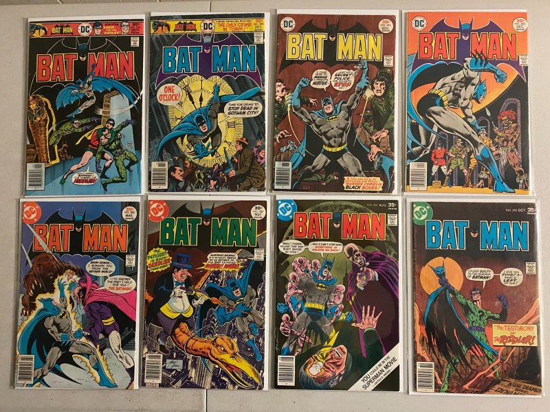 Batman lot #271-338 DC (average 5.0 VG/FN) 28 diff (1976 to 1981)