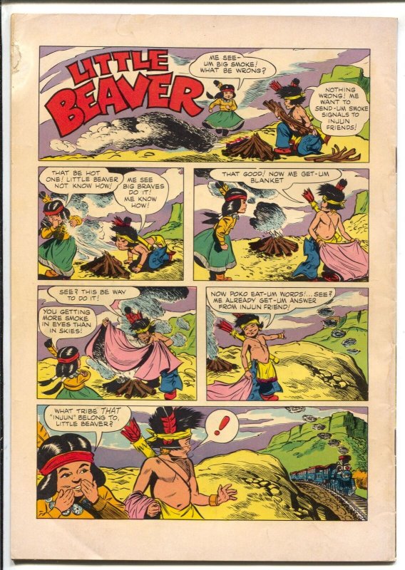 Little Beaver-Four Color Comics #612 1956-Dell-M-G-M cartoon-VG