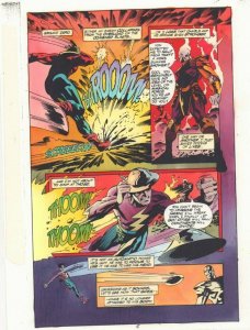 National Comics #1 p.15 Color Guide Art - Flash Jay Garrick by John Kalisz