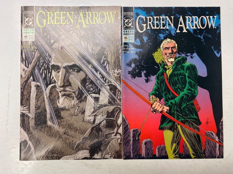 4 Green Arrow DC comic books #44 45 46 47 43 KM23