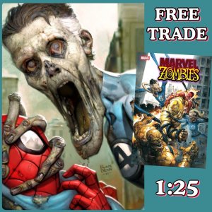 MARVEL ZOMBIES: RED BAND #1 ? RYAN BROWN VIRGIN [1:25] VARIANT [POLYBAGGED]