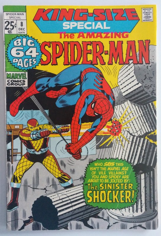 The Amazing Spider-Man Annual #8 (NM-)(1971)