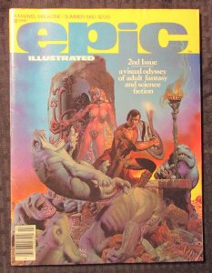 1980 EPIC ILLUSTRATED - Marvel Magazine #2 VG/FN 5.0 Richard Corben