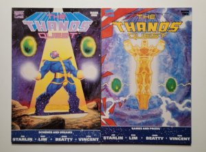 *The Thanos Quest (1990, of 2) 1-2 Both books NM!!