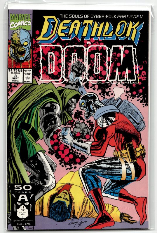 Deathlok #3 (1991) Deathlok