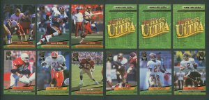 1992 Fleer Ultra Football Set(450) with Tough Insert Sets MINT