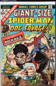 Giant-Size Spider-Man #3 (1975) Doc Savage