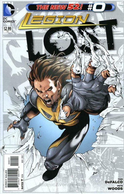 Legion Lost (2nd Series) #0 VF/NM; DC | save on shipping - details inside