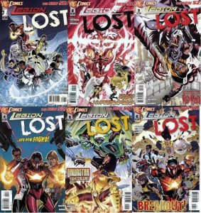 LEGION LOST (2011) 1-6  Run From Tomorrow COMICS BOOK