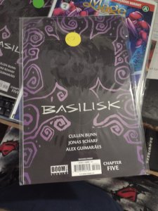 BASILISK  # 5 2021  boom  STUDIOS  JONAS SCHARF HORROR VIRGIN VARIANT