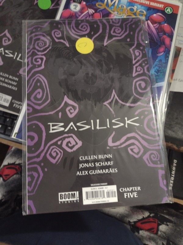 BASILISK  # 5 2021  boom  STUDIOS  JONAS SCHARF HORROR VIRGIN VARIANT
