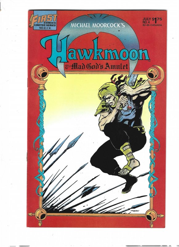 Hawkmoon: The Mad God's Amulet #1 through 4(1987) Complete Set