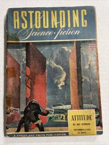 Astounding Science Fiction Pulp September 1943 Volume 32 #1 Poor