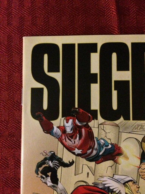 Siege #1 Marvel Comics NM Thor Captain America Hastings 