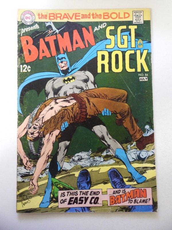 The Brave and the Bold #84 (1969) VG+ Condition