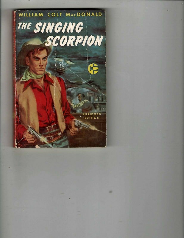 3 Books Bloody River Trouble at Moon Dance The Singing Scorpion Western JK32