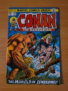 Conan The Barbarian #28 ~ VERY FINE - NEAR MINT NM ~ 1973 Marvel Comics