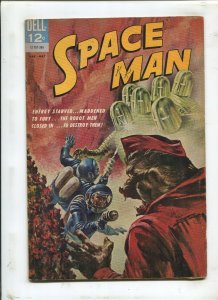 SPACEMAN #4 - ROBOT MEN CLOSED IN! - (6.5) 1963