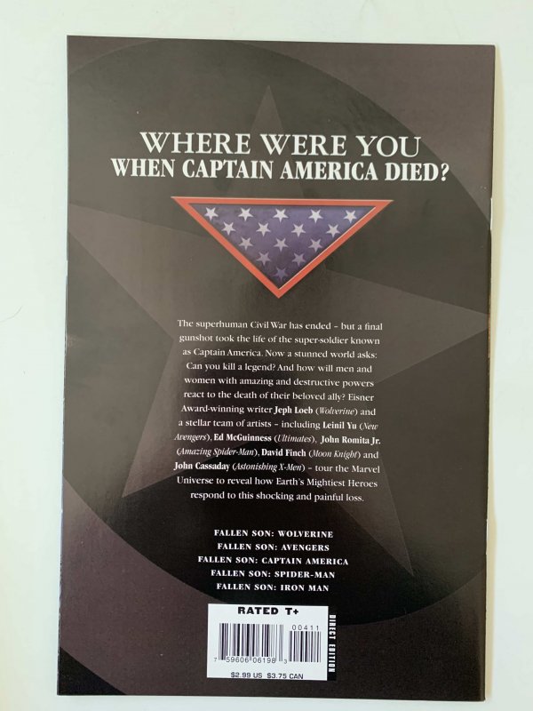 Fallen Son: The Death of Captain America #4 (2007)